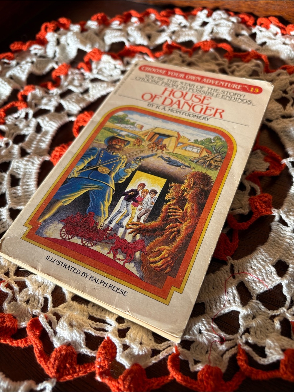 1982 House of Danger (Choose Your Own Adventure #15)R.A.Montgomery, Bantam Books